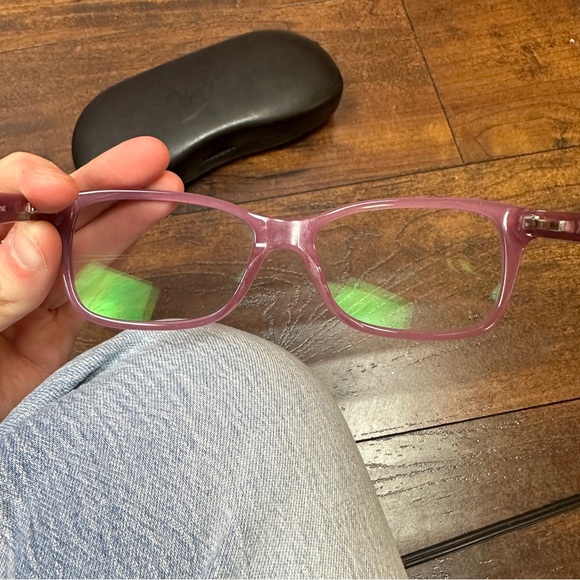 Ray-Ban Prescription Frames in color Polished Brown On Pink Model RX5228 - Picture 5 of 8